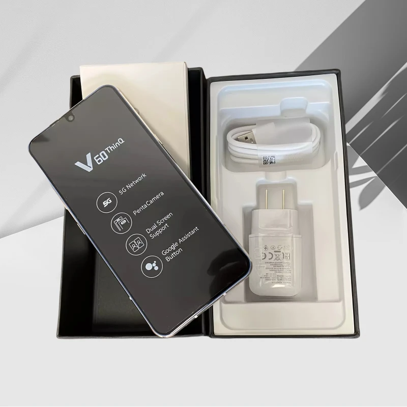 Original Unlocked LG V60 5G ThinQ Moilble Phone V600TM V600VM 6.8