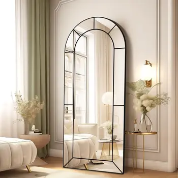 Window Pane Floor Mirror 1