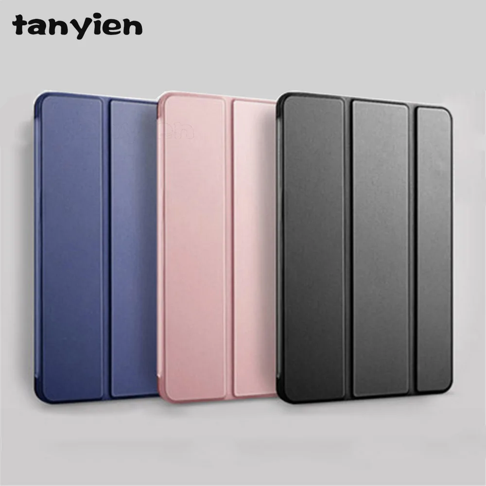 

Tablet Case For Samsung Galaxy Tab A7 Lite 8.7 2021 SM-T220/T225 T220 T225 Trifold Stand Magnetic Smart Cover + Tempered Glass