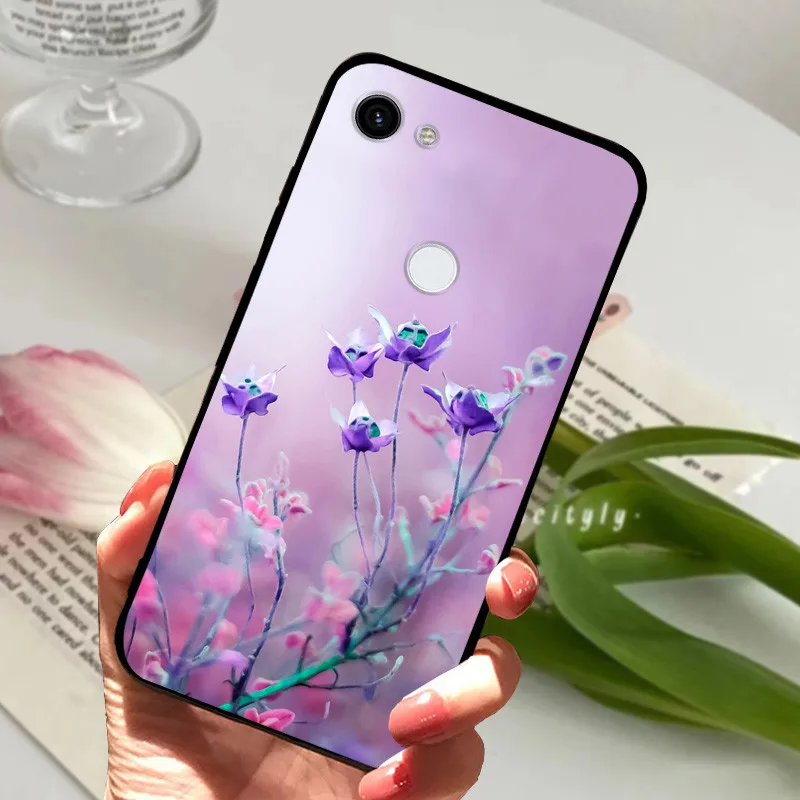 Silicone Shockproof Soft TPU Phone Cover - Cartoon Design