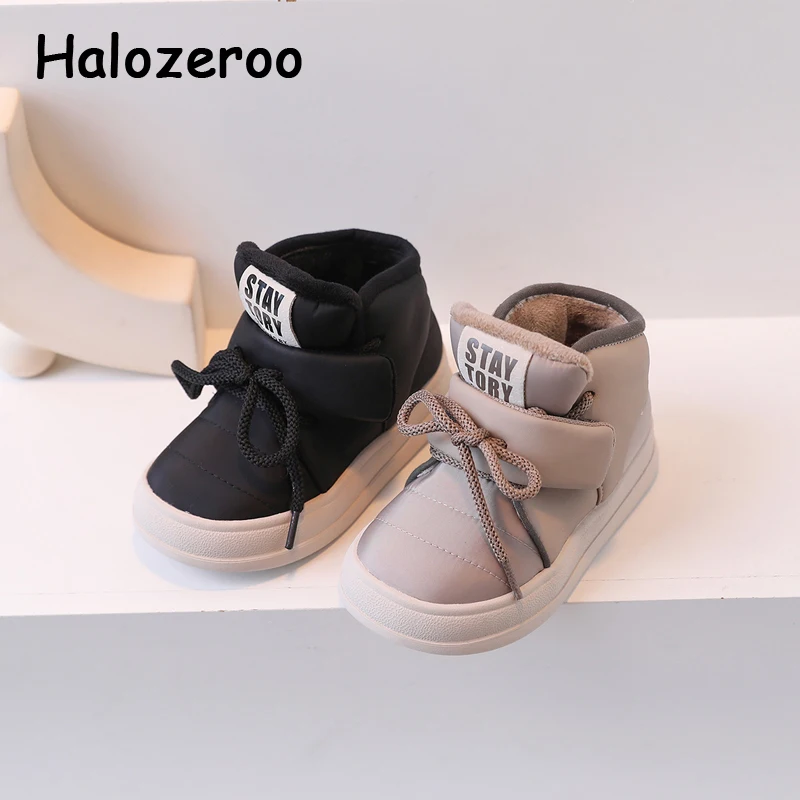 

Winter New Kids Casual Sneakers Baby Girls High Top Waterproof Shoes Children Brand Sport Sneakers Boys Chunky Sneakers Trainers