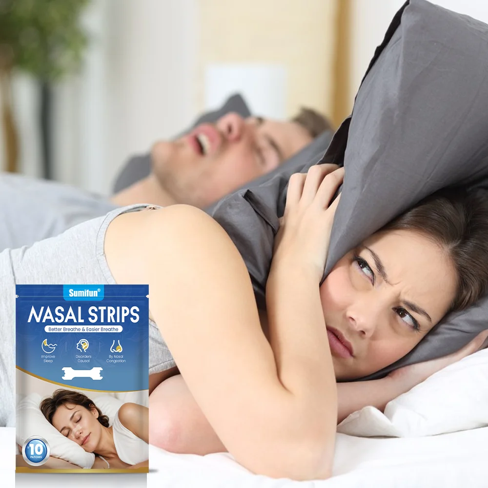 10/30/50/100Pcs Nasal Strips Relieve Rhinitis Nose Congestion Anti Snoring Plaster Sleep Aid Sticker Easier Breath Health Patch