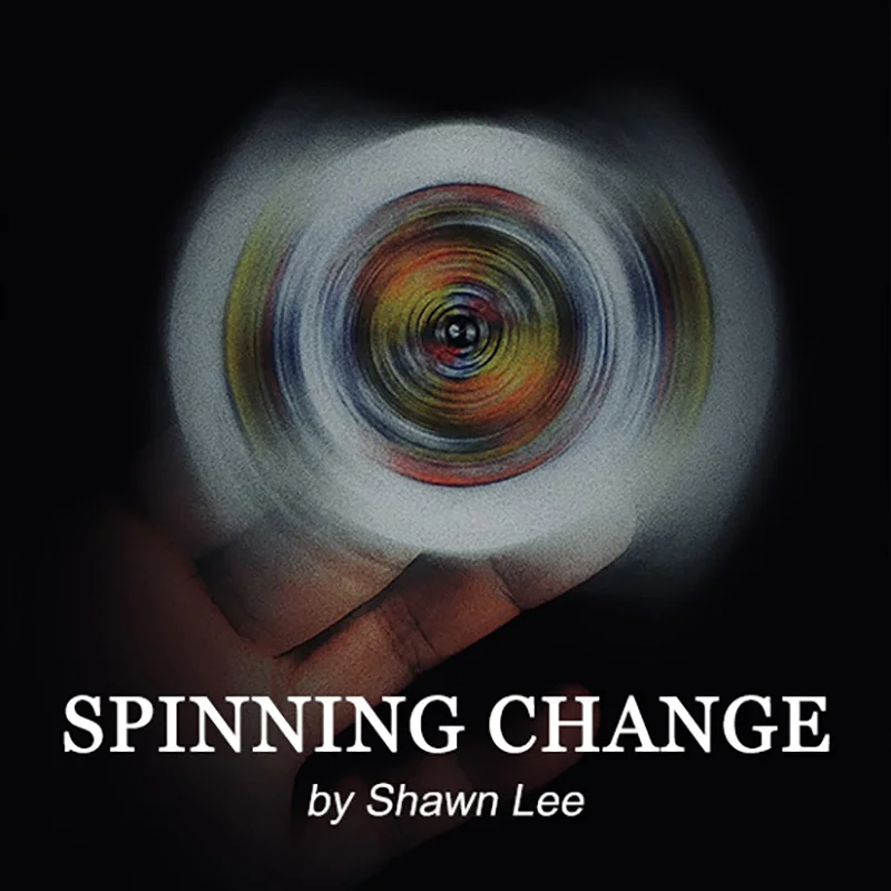 

Spinning Change by Shawn Lee Magic Tricks Magician Close Up Street Illusions Gimmicks Mentalism Props Visual Card Change Magia