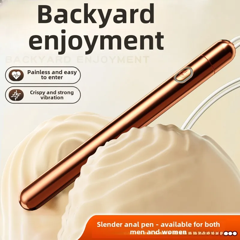 Mini-Analvibrator, Prostata-Massage-Sexspielzeug für Frauen und Männer, vibrierender Buttplug, leistungsstarker Klitorisstimulator, Bullet-Vibrator für Erwachsene_voghion.com
