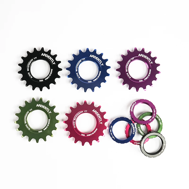 Ardently Fixed Gear Bicycle Freewheel Cogs Single Speed Bike Kit 13/14
