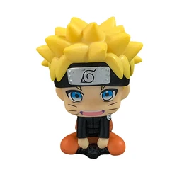 Set of 6 Naruto Anime Character Figurines - Collectible Q Version Figures - Perfect Birthday Gift (D)