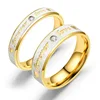 Bague de couple Forever Love pour hommes et femmes, bague de mariage en acier inoxydable avec cœur, bijoux de fête pour personnes âgées, dimension à la mode, nouveau