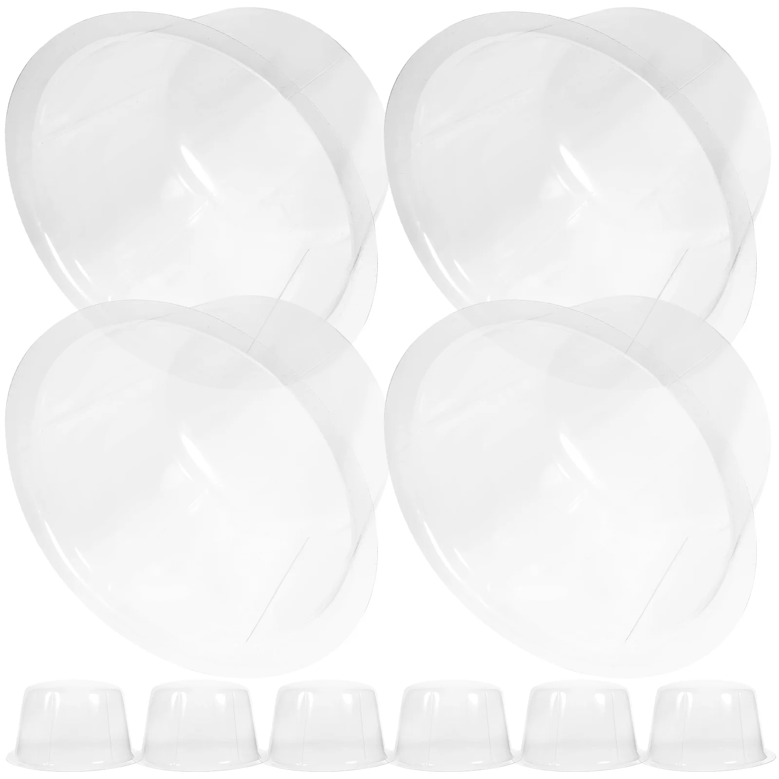 

10 Pcs Pvc Plastic Hat Holder Round Head Fisherman Bottle Cap Accessories Plug-in Supplies Inner Holders Bottle Cap Rack