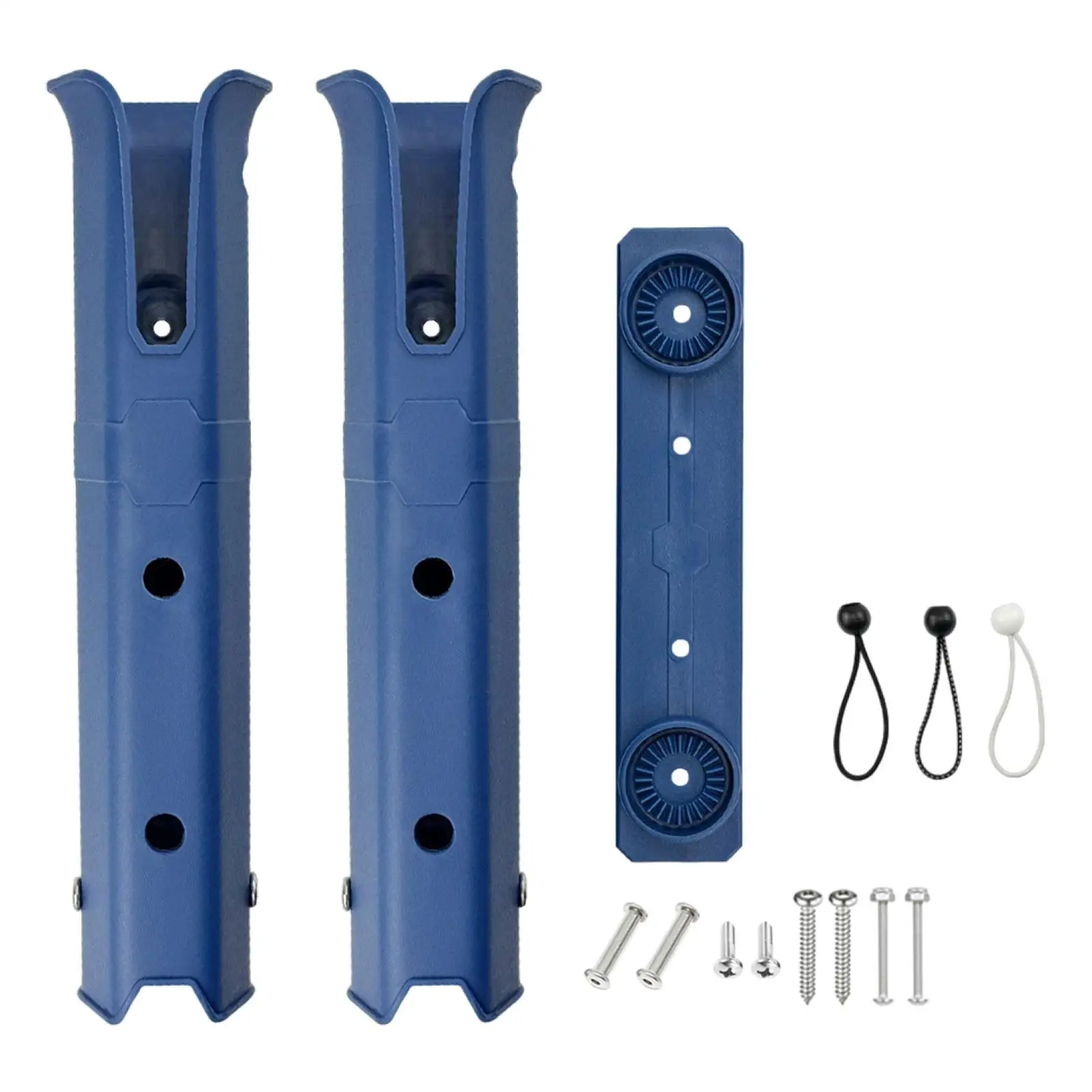 2 Tube Rod Holder Portable Fishing Rod Rack for Boat Trailer Kayak