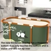 Foldable Bath Bucket PVC Material Hot Bath Ice Bath Ice Therapy Sauna Adult Bathtub Bathtubs for The Baby Large Family Pool 1