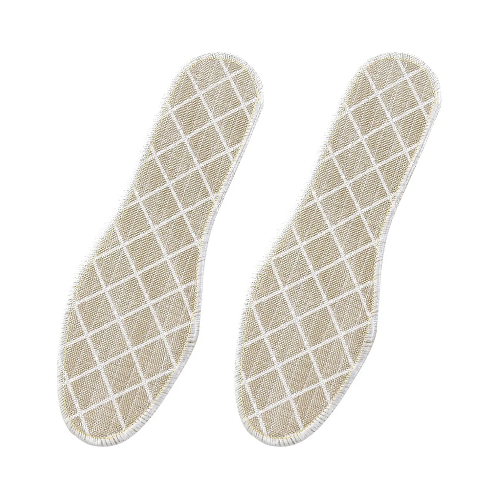 

3 Pairs Foot Pad Bamboo Charcoal Insoles Care Deodorant Absorb Sweat Shoe Cushions Pads Sports