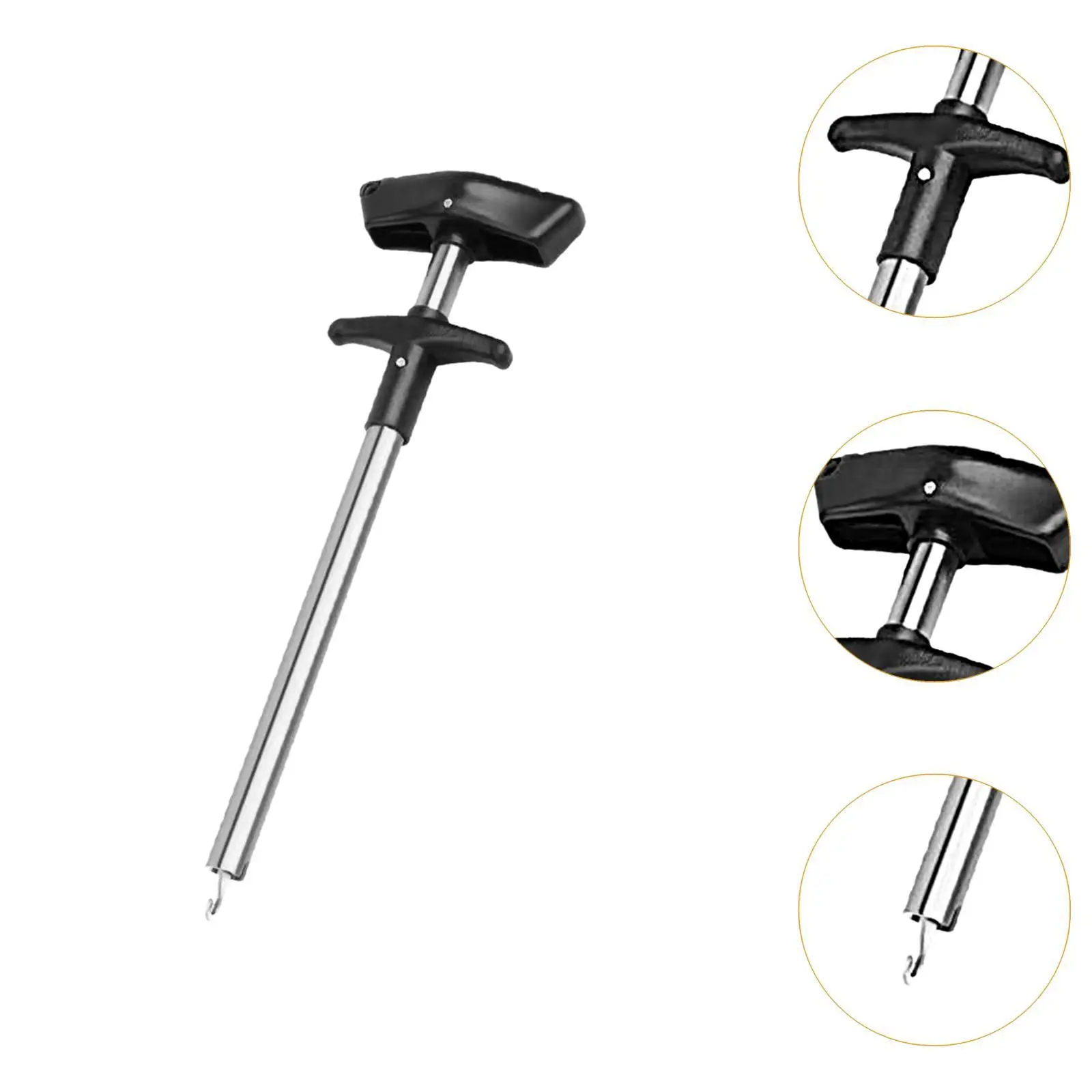 Fish Hook Remover Hook Extractor Reusable Accessories Quick Release Portable High Strength Fishing Dehooker Unhooking Tool