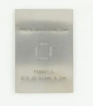 

QFN-32 Stainless Steel Stencil PA0067-S