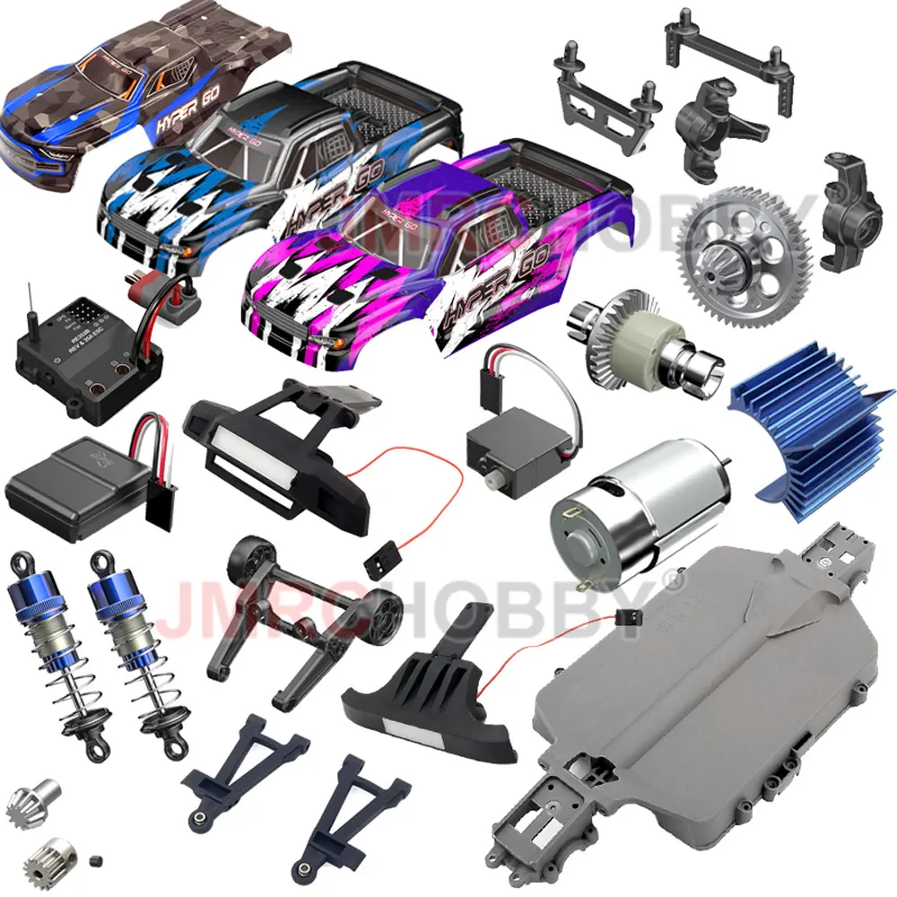 Original Replacement Spare Parts For MJX Hyper Go H16H H16E H16P RC Car Accessories