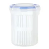 Pickled Fresh Box Multifunctional Food Container Bucket Of Pickles Flip Jar Dishwasher Safe PP Silicone Draining Basket 1