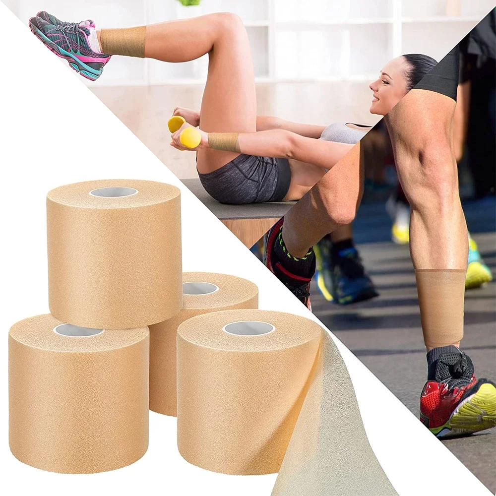 Athletic Tape Foam Underwrap Bandage 1 Roll for Wrists Elbows Knees Ankles sports tape sports pre wrap self adhesive tape