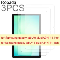Premium 3 - Pack Glass Screen Protector for Tablets - Durable Tablet Protective Film (A9 A11plus 11inch)