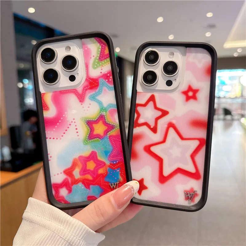 Wildflower Super Star Stardust Red Dream Phone Case - Happy Girl Dragon Cover