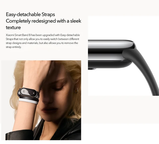 Global Version Xiaomi Smart Band 8 Smartband Bracelets 1.62