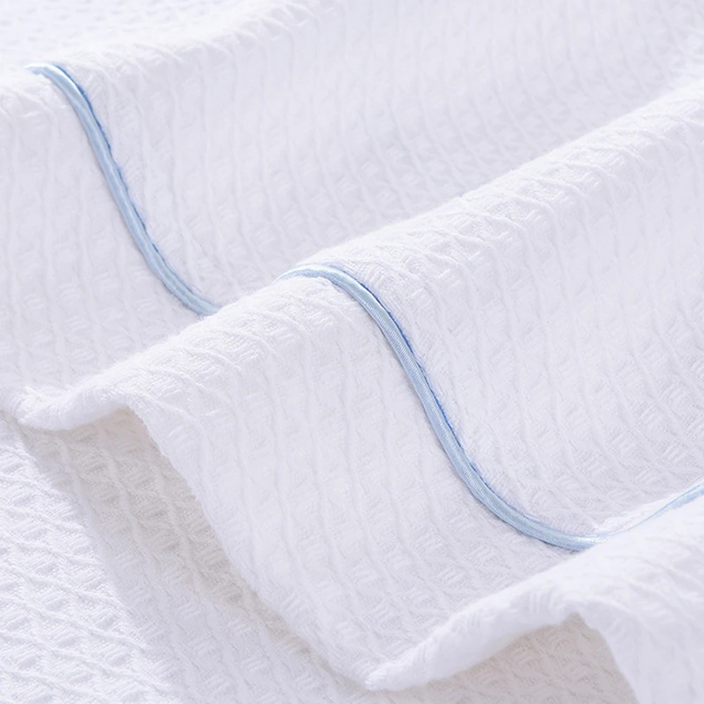 Spring Towel Bathrobe Men 100% Cotton Sleepwear Kimono Bath Robes Unisex Dressing Gown Long Shower Sleep Gown Terry Robe White