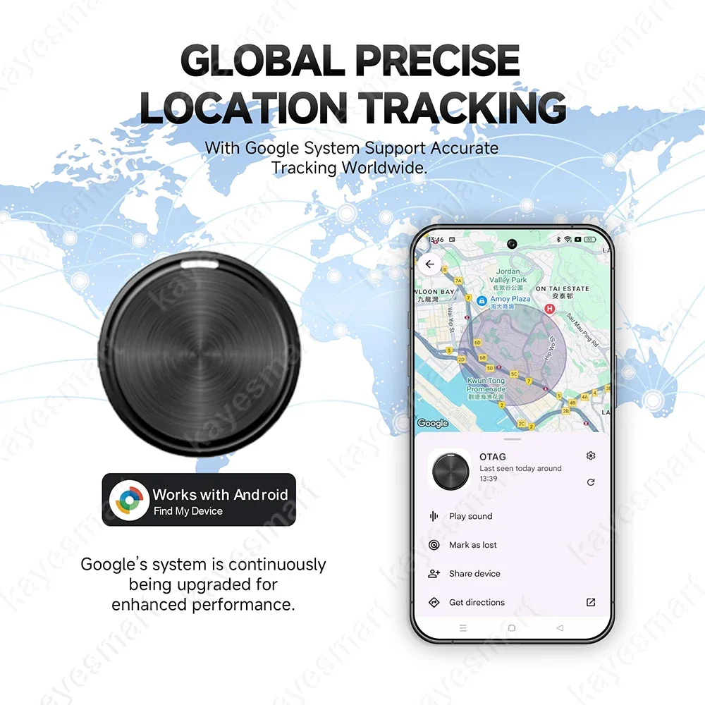 Smart Bluetooth Anti-Lost Key and Item Finder with App Integration
