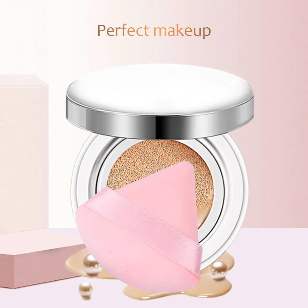 Powder Puff Face Makeup Sponge Cosmetics Soft Cotton Face Powder Puff  Washable Velvet Makeup Puff Tools 4