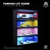 MoreArt 1:64 Original design Famous Car brands & Paint Assemble Diorama LED Lighting Model Car Display Station 1