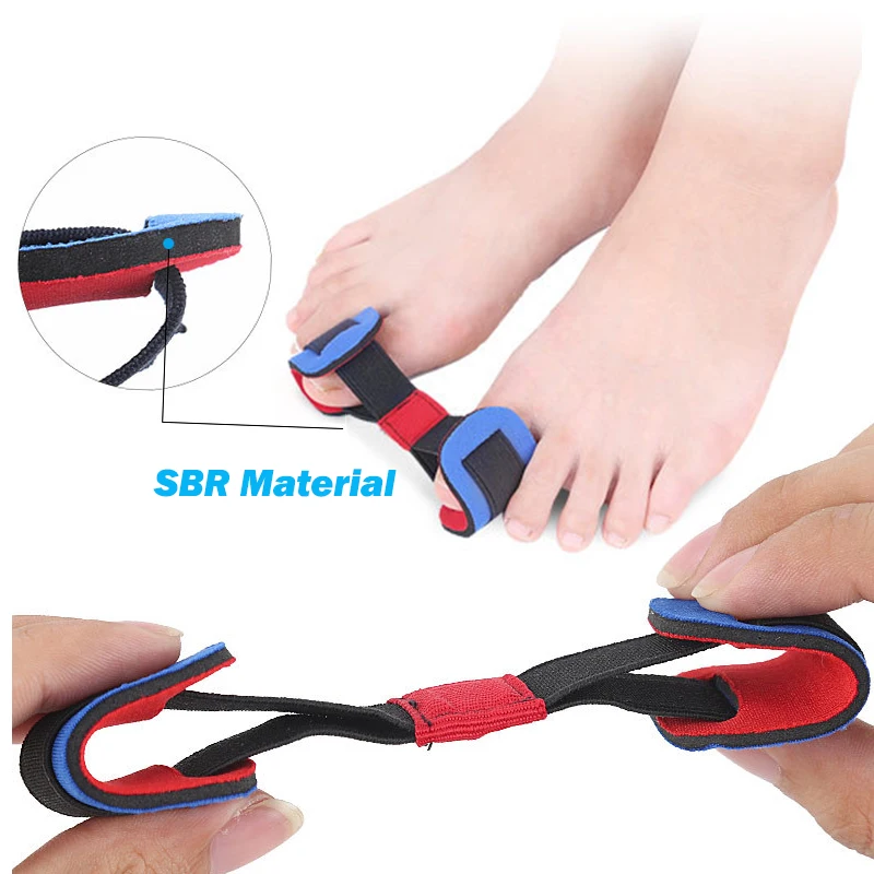 Pexmen Big Toe Strap Bunion Straightener Stretchy Belt Toe Stretcher thumbnail 3
