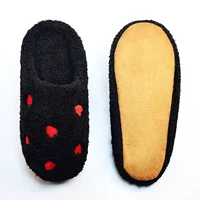 Winter Women's Heart-Shaped Slippers Love Mute Soft Sole Shoes Indoor Comfortable Cute Silent Carpet Light Living Room - Image 5