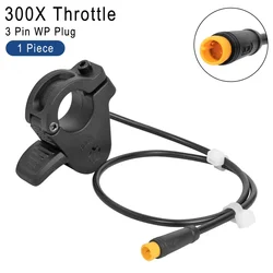 Electric Bicycle Dual - Side Thumb Throttle Speed Controller (24V - 72V) (Black)