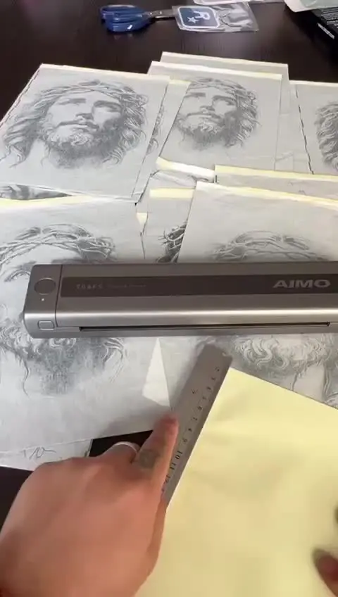 タトゥー　サーマルコピー機　転写機 Amazon.co.jp: Phomemo M08F タトゥーコピー機 コピー機本体
