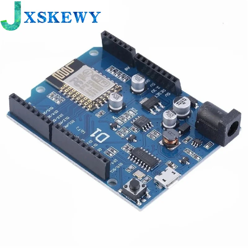 ESP-12E WeMos D1 R3 CH340 CH340G WiFi макетная плата на основе ESP8266 Shield Smart Electronic PCB для Arduino совместимый с IDE