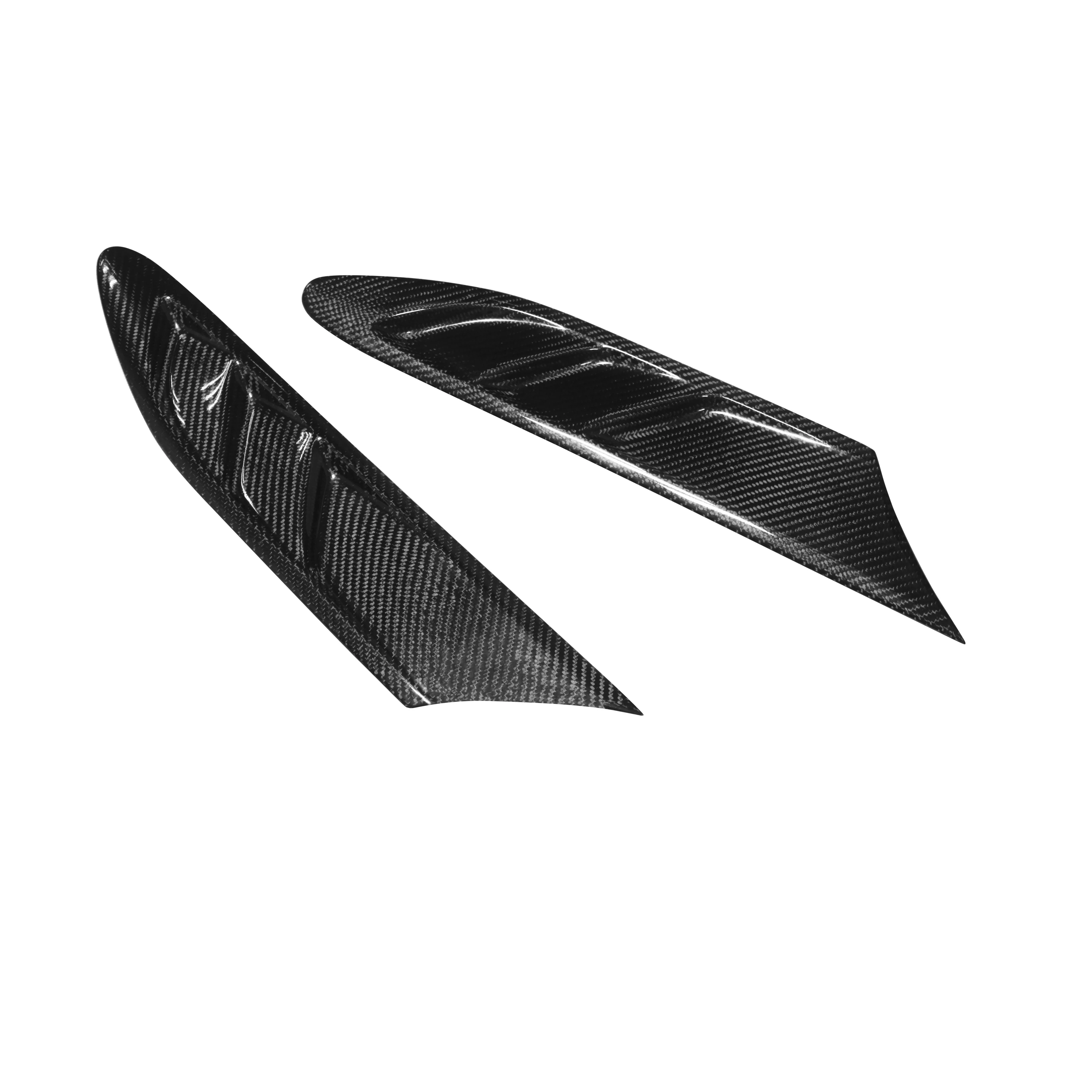 Doors Fender Leaf Board Tuyere Dry Carbon Fiber Cover Trim For Toyota Subaru GT86 BRZ 2012-2019 Exterior Decoration Refit Parts