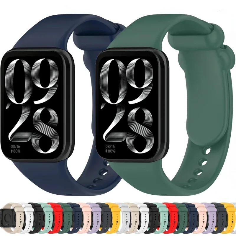 Silicone Sport Smartwatch Replacement Wristband - Adjustable Strap Bracelet Accessories