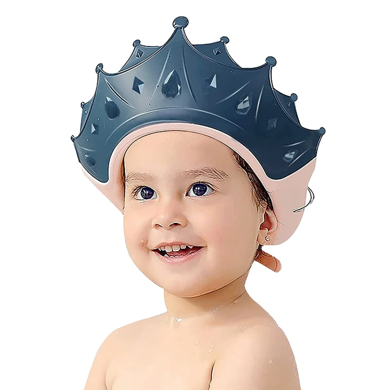 

Soft Baby Shower Cap Soft Adjustable Baby Shower Cap For Washing Hair Baby Bath Hat Shield Baby Safe Visor Cap