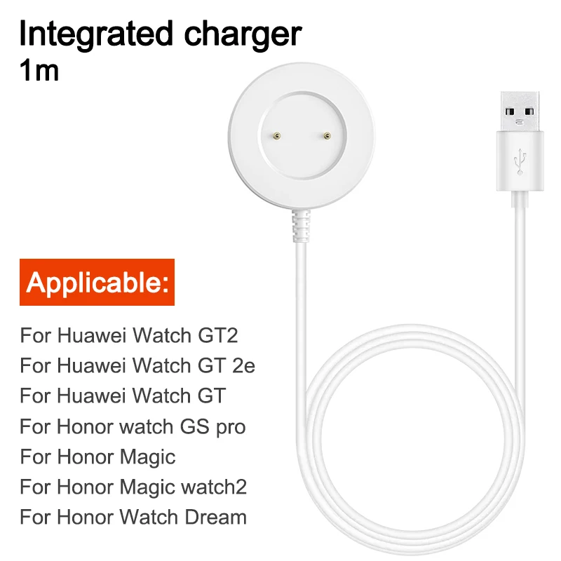 Cargador de Cable USB, soporte de carga para Huawei Watch GT3, 42mm, 46mm,  Sport Watch GT2 Pro, cargador inalámbrico, base de fuente de alimentación -  AliExpress