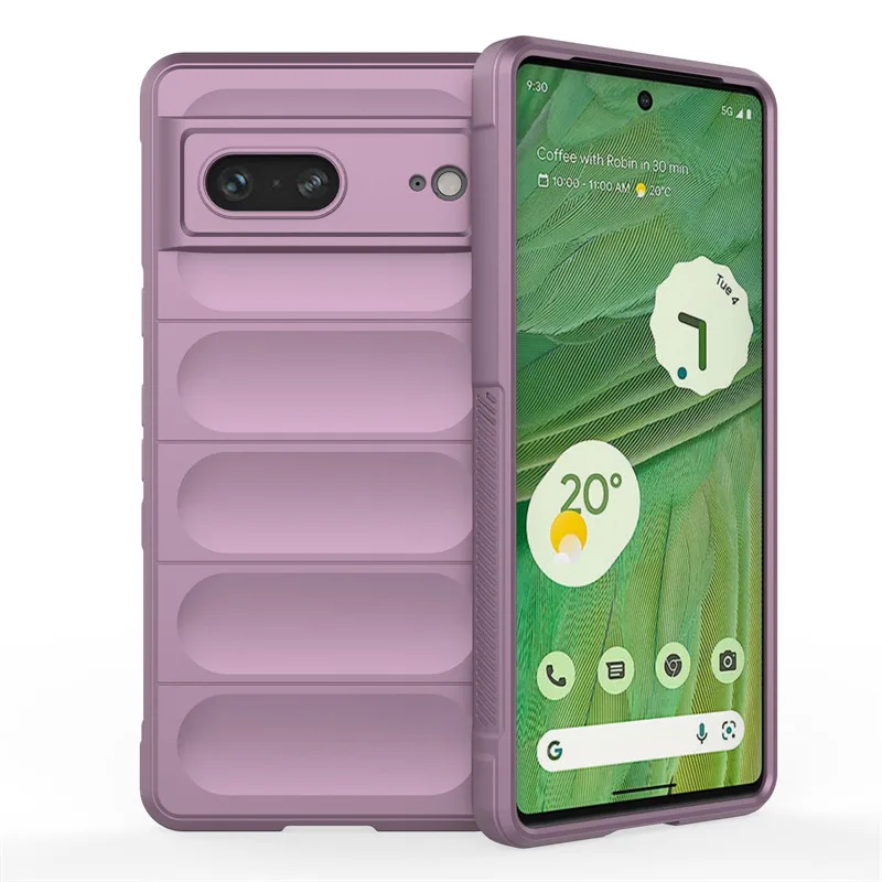 Shockproof Silicone Phone Case - Skin-Friendly Back Cover