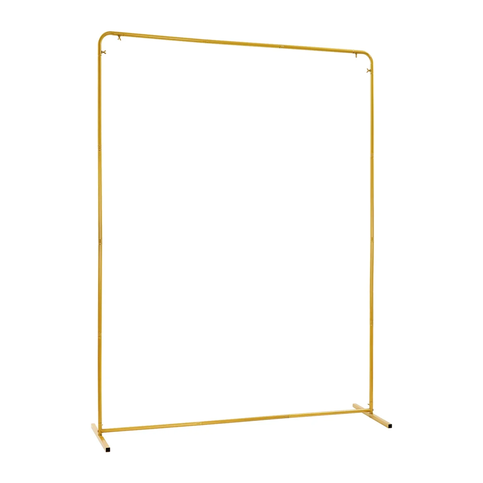 Durable Wedding Stand with Iron Frame, Gold & Blue Finish, 164 lbs Capacity, Simple Assembly, Easy to Clean & Store 2