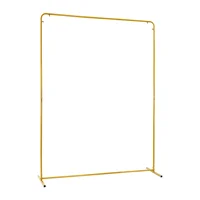 Durable Wedding Stand with Iron Frame, Gold & Blue Finish, 164 lbs Capacity, Simple Assembly, Easy to Clean & Store 2