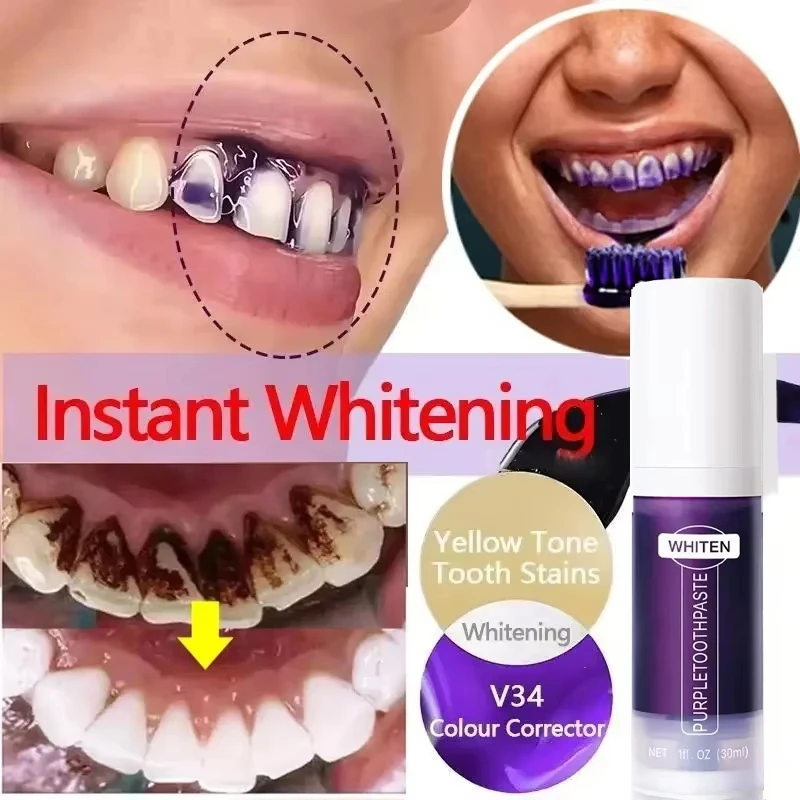 Fresh Breath Dentistry Care Teeth Whitening Toothpaste 5D Tooth Whitener Strips Oral Hygiene Cleaning Dental Bleaching Tools