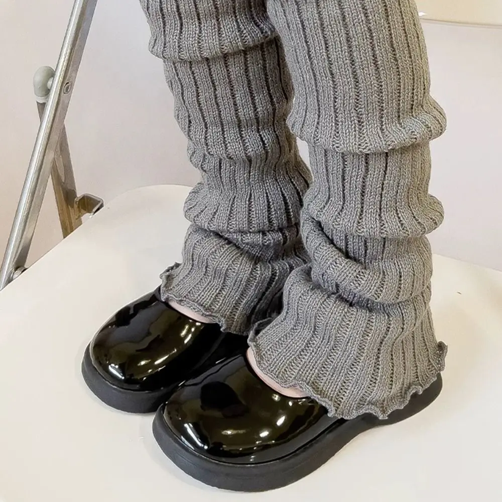 Description Picture 6 of itemNew Knitting Children Leg Warmers Cute Sweet Lolitas Knitted Socks Boot Warmers Autumn Winter