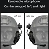 Airsoft Communication Headset Paintball CS Tactical Headsets Combat Hunting Shooting Headphone for 19-21 Mm Helmet Rails 6