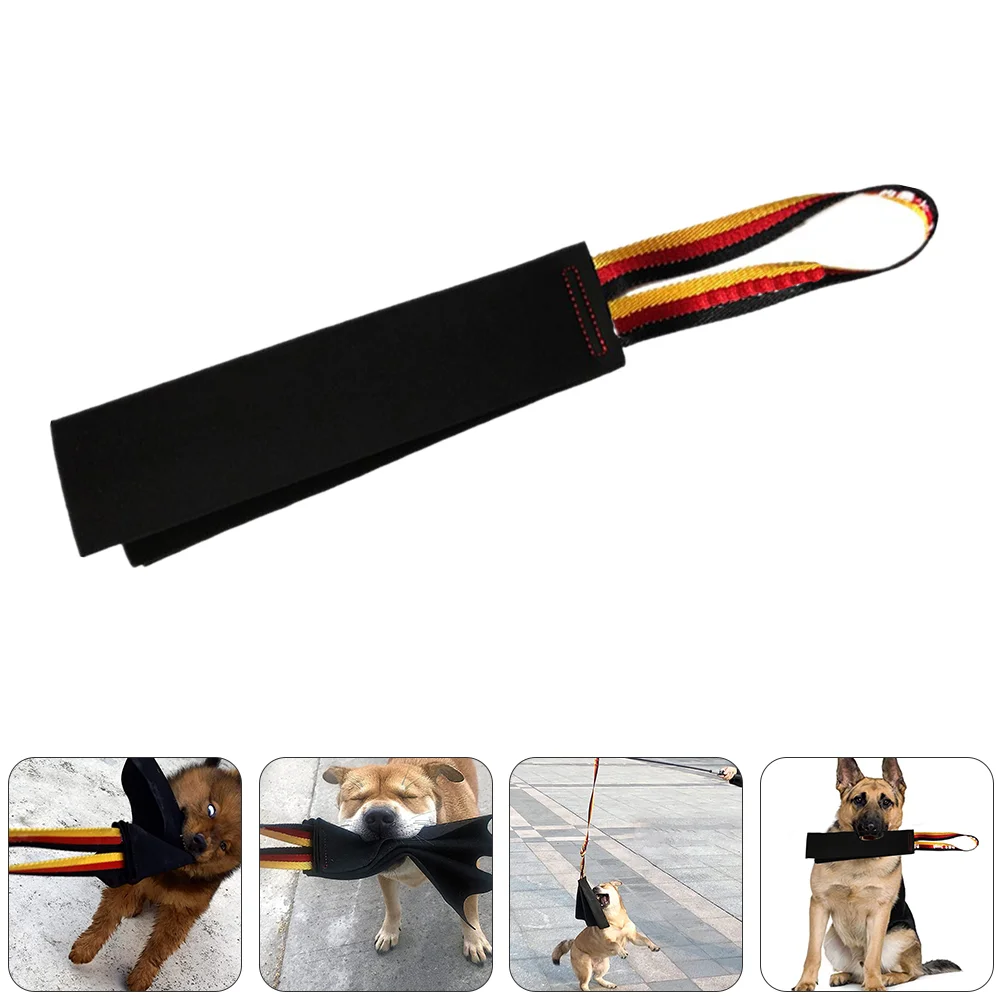 

Small Dog Toys Bite Cloth Tug Interactive Training Tool Supplies Molar Rag Pet