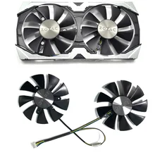 

2pcs 85mm GFY09010E12SPA 4 Pin DC 12V 0.5A GTX 1060 Gpu Cooler for Zotac Geforce GTX 1060 Amp 6GB GTX 1070 Mini Cooler