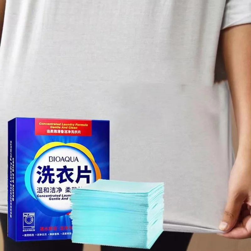 Laundry Tablets 40-120Pcs Efficient Detergent New Fragrance Formula Deep Cleaning Easy Dissolve