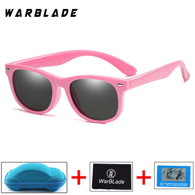 Kids Children Polarized Sunglasses Boys Girl Baby Unbreakable Silicone Safety Sun Glasses UV400 Eyewear Child Oculos Boxes polarized sunglasses