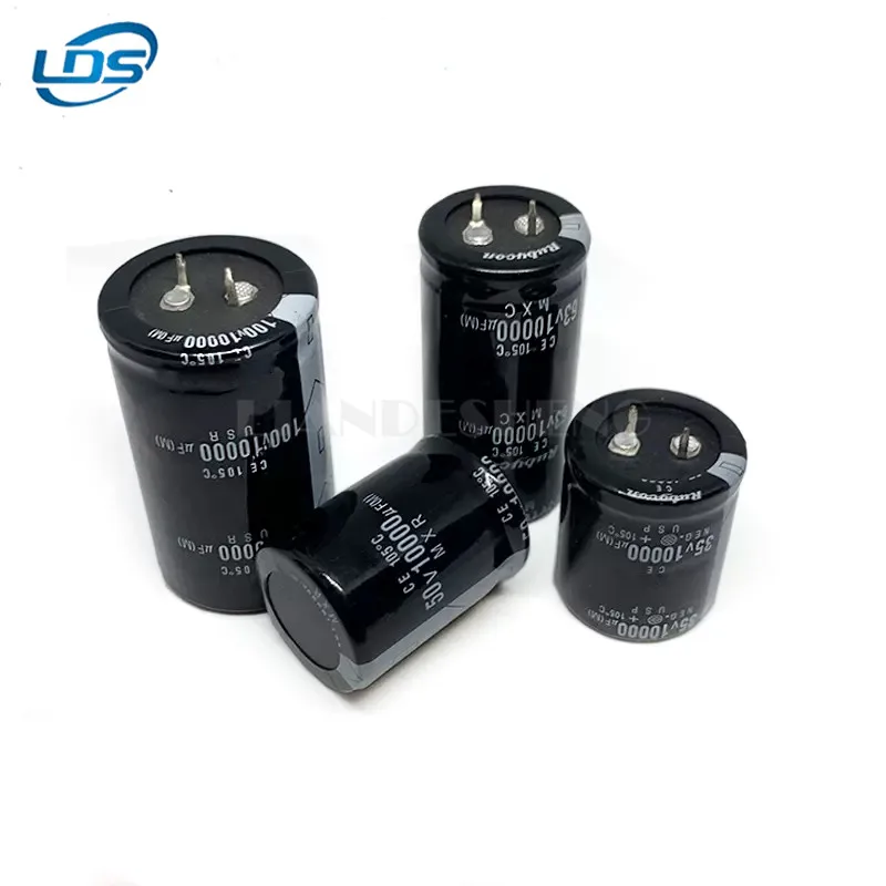 

1pcs Bull Horn Capacitor 25V 27000UF 35*45 Aluminum electrolytic capacitor 27000UF 25V Long life