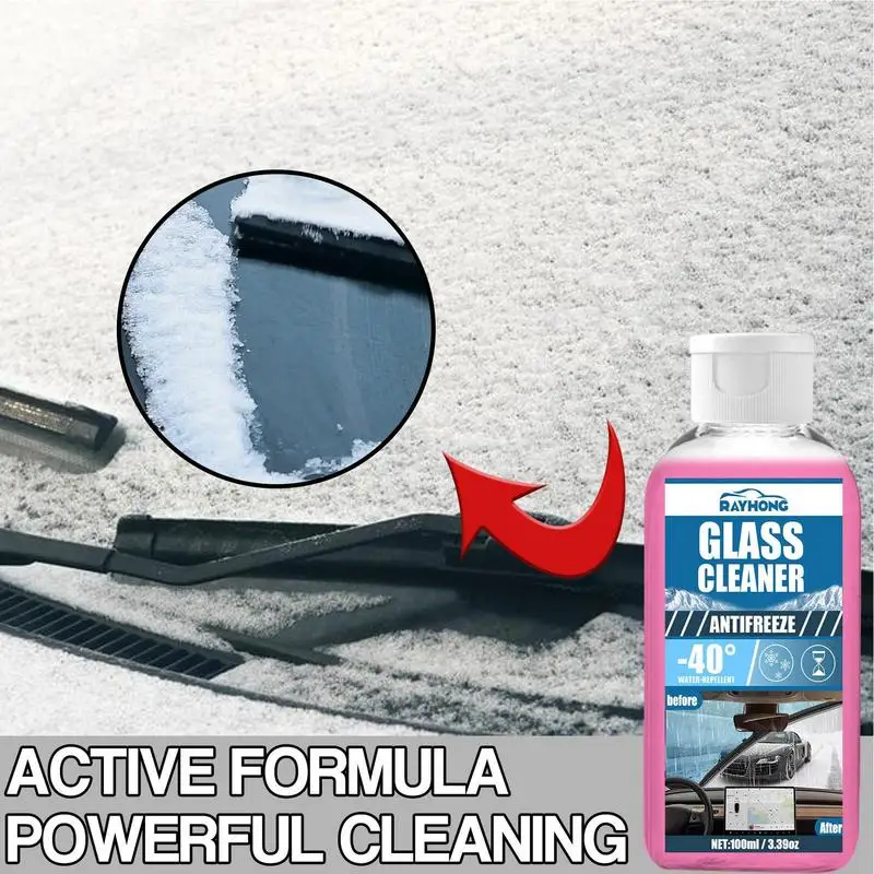 Effective Fast Acting Windshield Deicing Spray 100ml Car Deicer Spray  Antifreeze For Car Window Frost Melt Pro Car Frost Removal - AliExpress