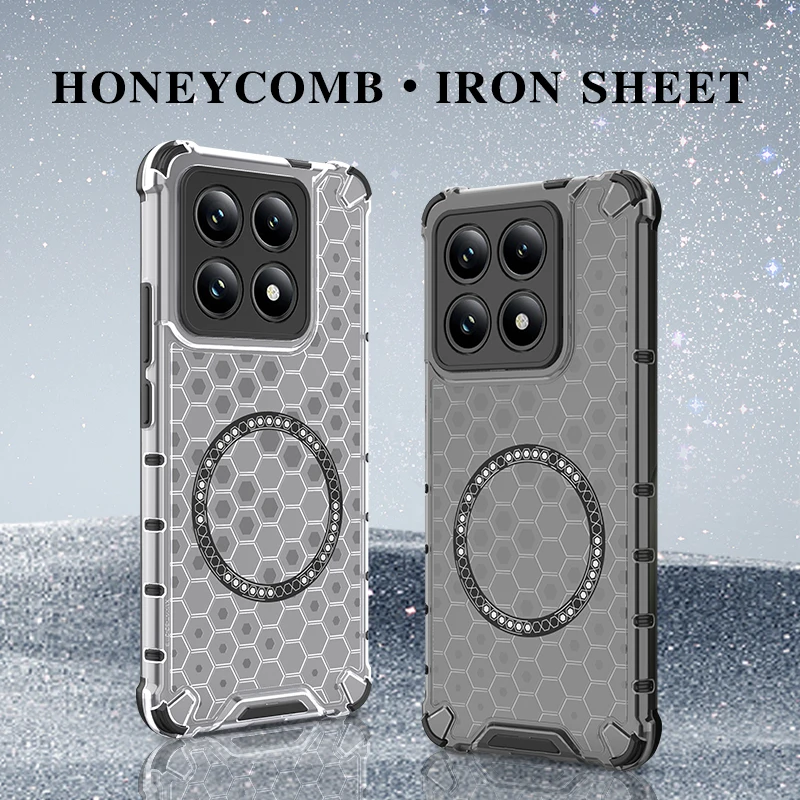 Magsafe Magnetic Shockproof Transparent Silicone TPU Case
