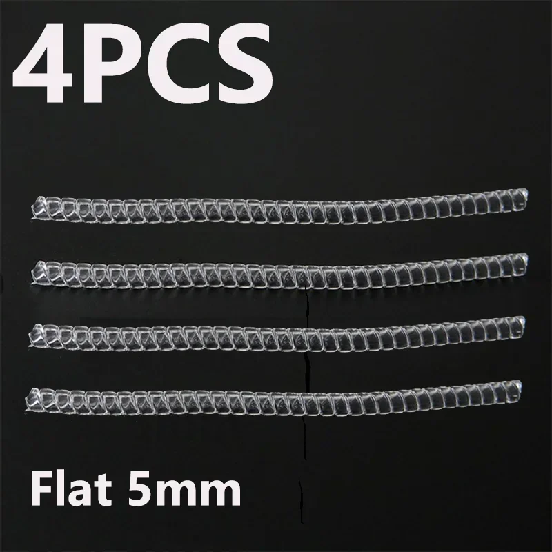 Réducteur De Taille De Bague Pour Femmes Et Hommes, Outils Transparents, Ajusteur D'anneau Invisible, Simple Et Lisse, Accessoires De Bijoux à La Mode, 4 Pièces/ensemble